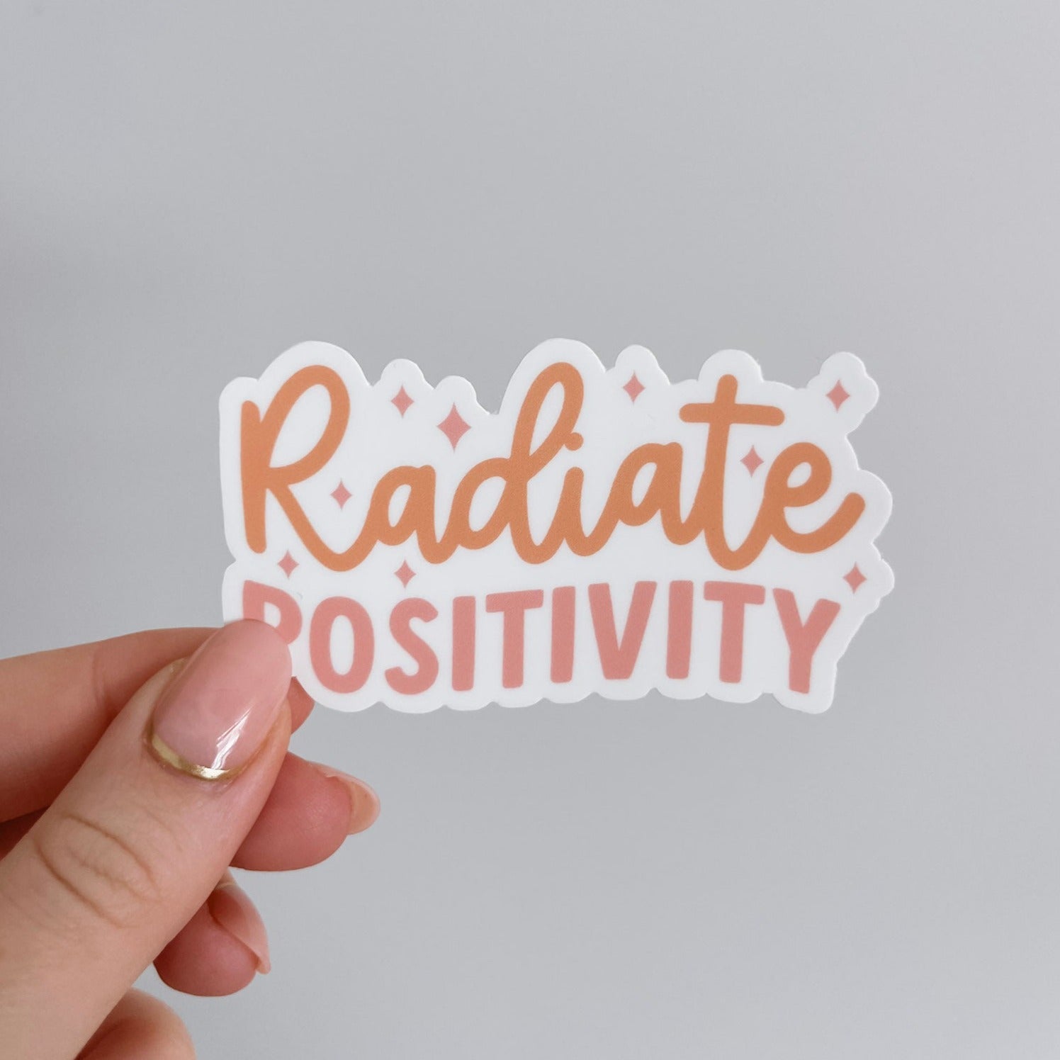 Radiate Positivity Sticker