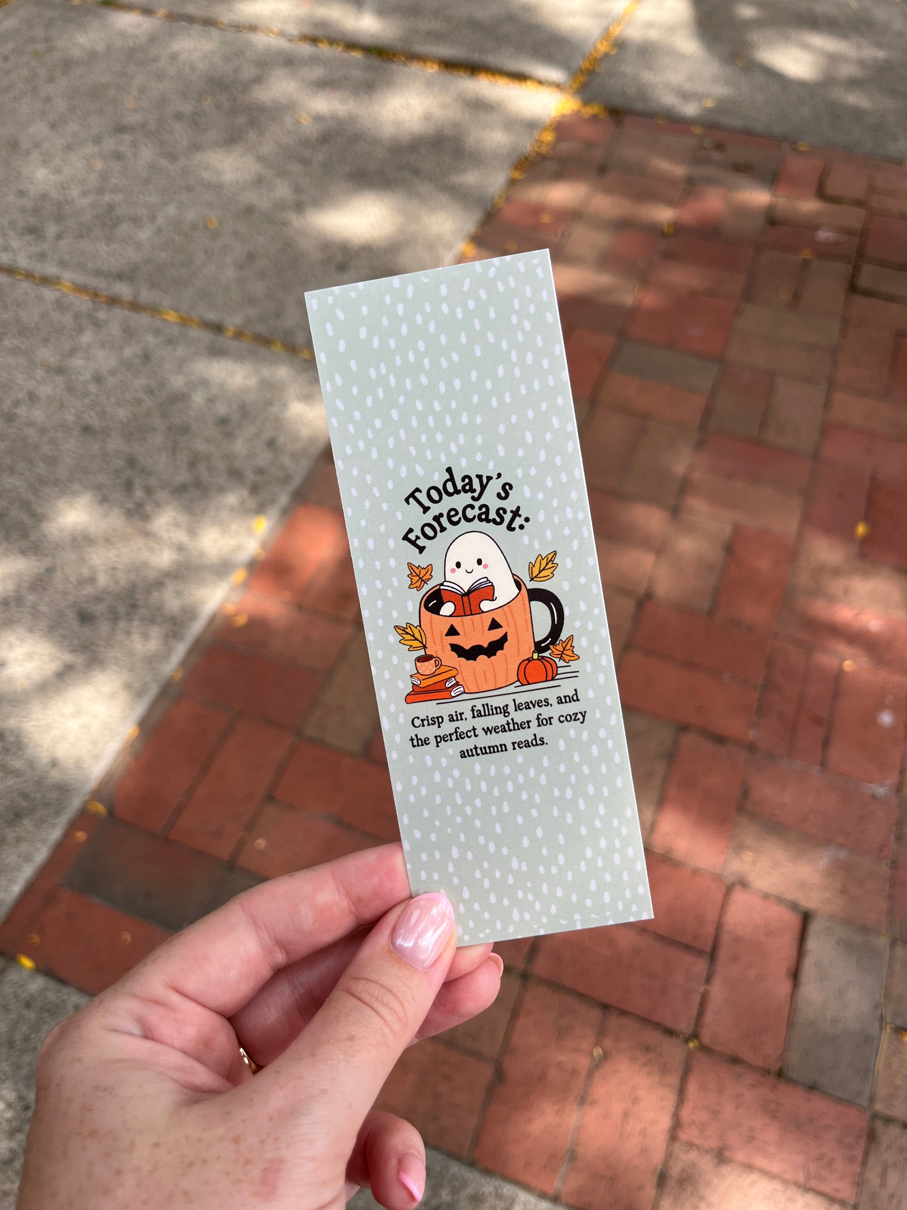 Fall Forecast Bookmark
