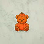Pumpkin Teddy Sticker