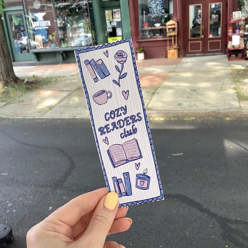 Cozy Readers Bookmark