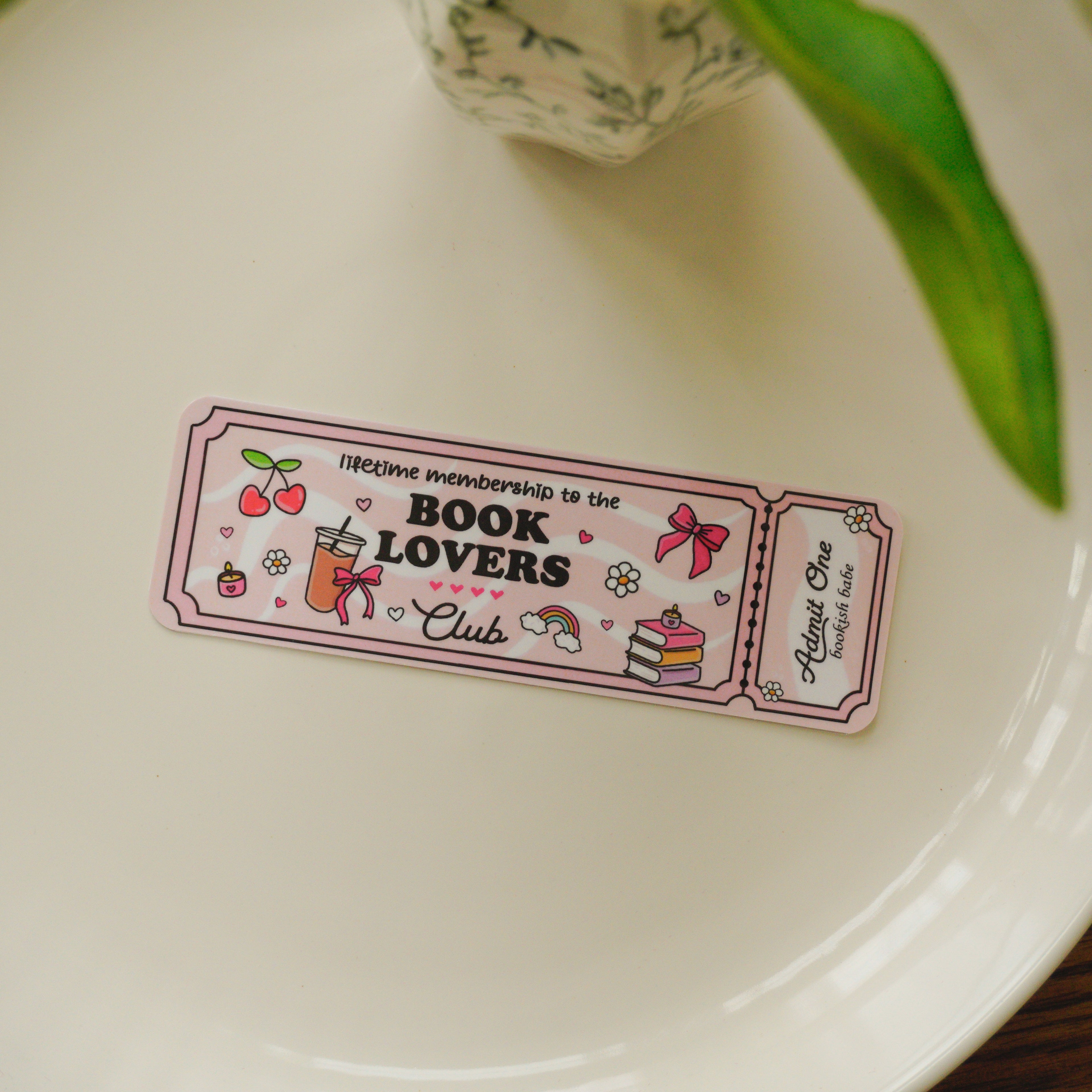 Book Lovers Bookmark