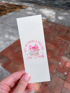 Tell Me I'm Pretty Bookmark