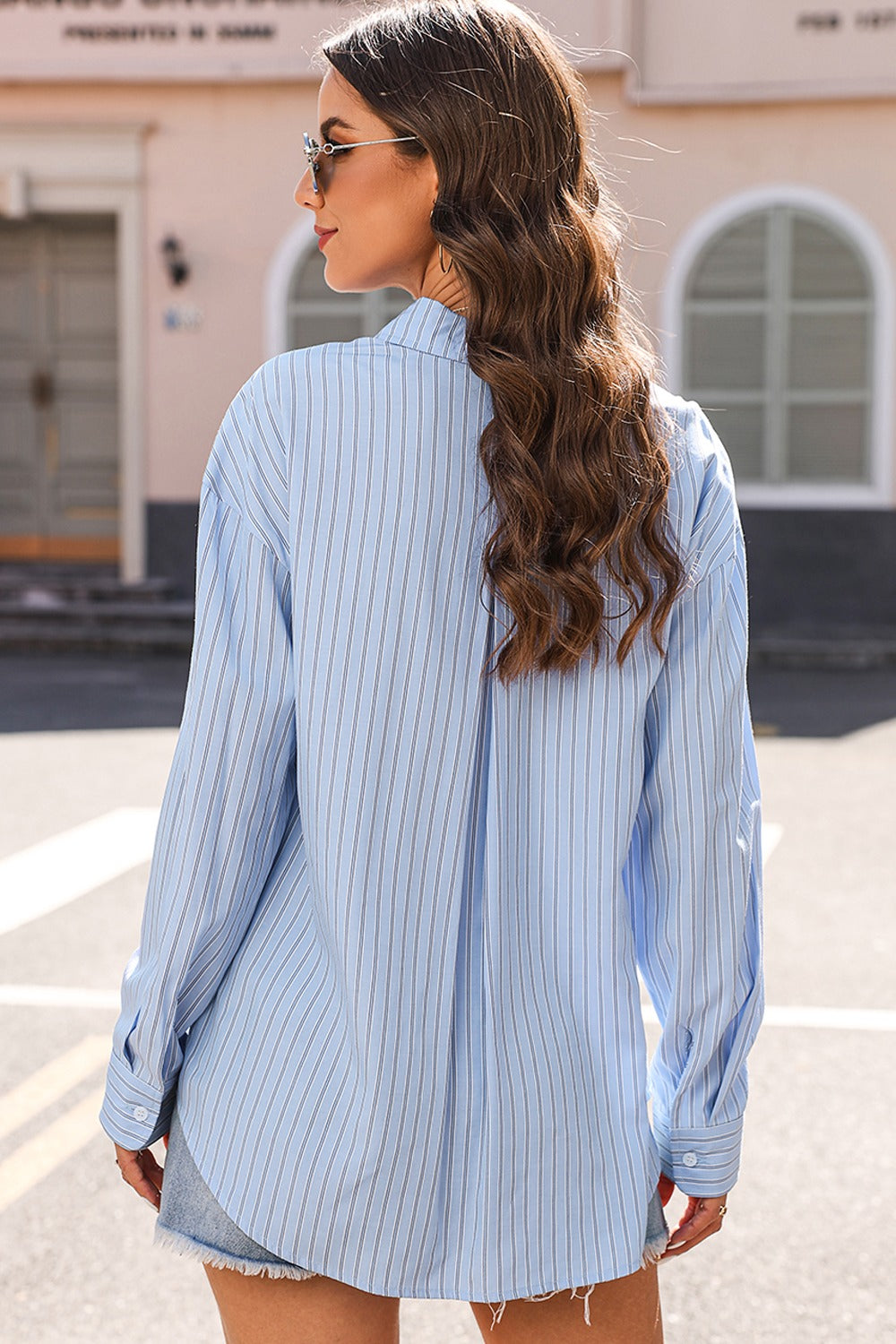 Camille Button Up Long Sleeve Shirt