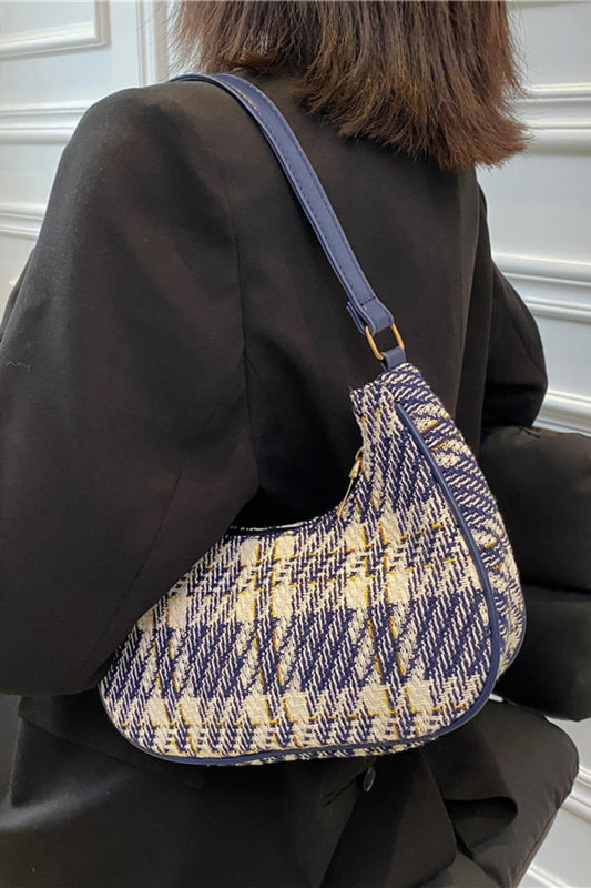 Wren Plaid Shoulder Bag