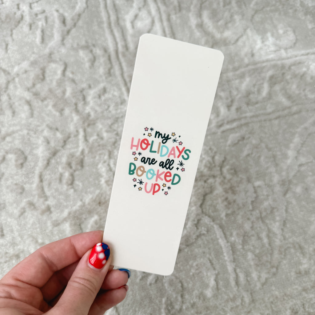 Holidays are Booked Bookmark