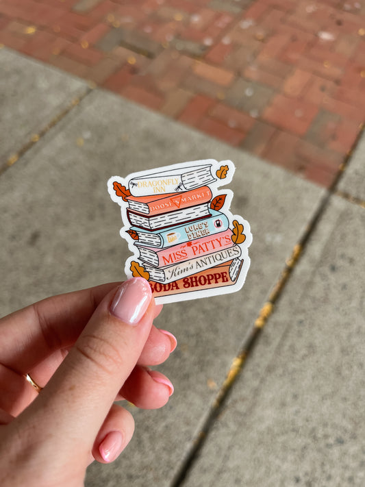 Stars Hollow Stack Sticker