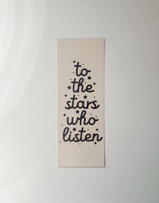 The Stars That Listen Bookmark