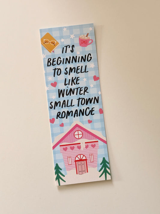 Small Town Romance Bookmark