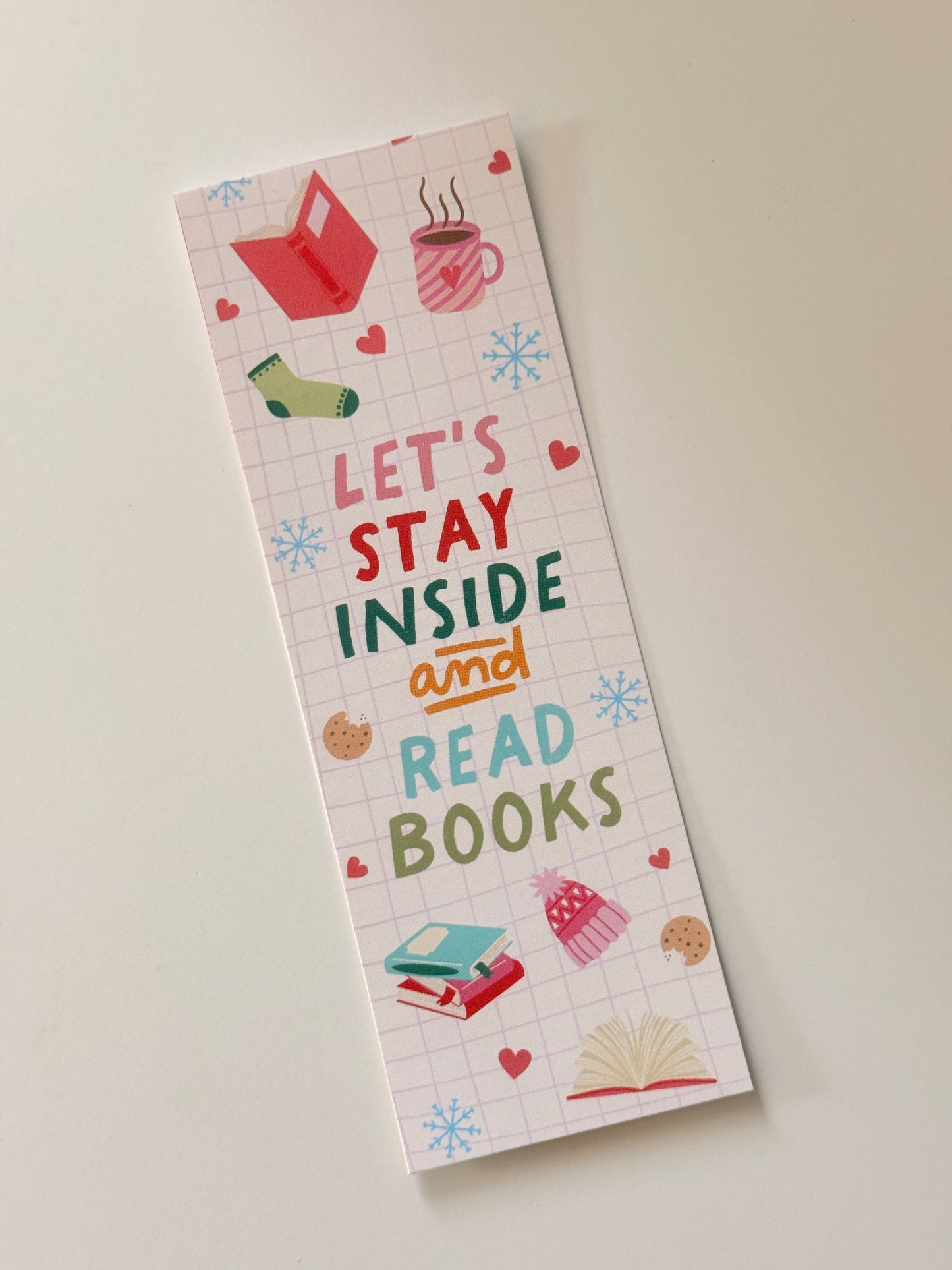 Let's Stay Inside Bookmark