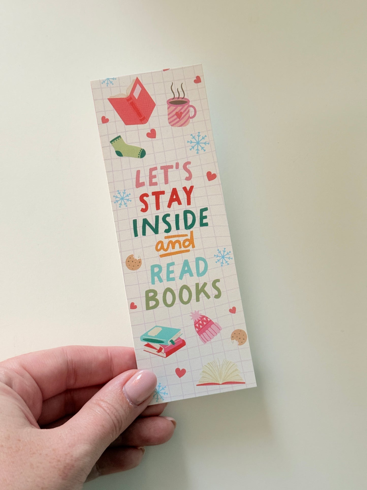 Let's Stay Inside Bookmark