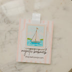 Sailboat Magnetic Bookmark