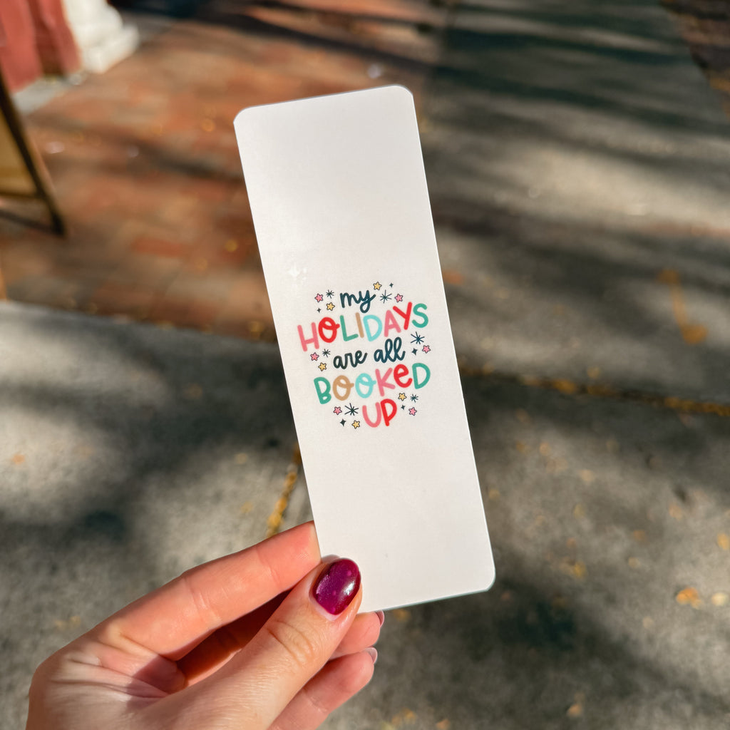 Holidays are Booked Bookmark