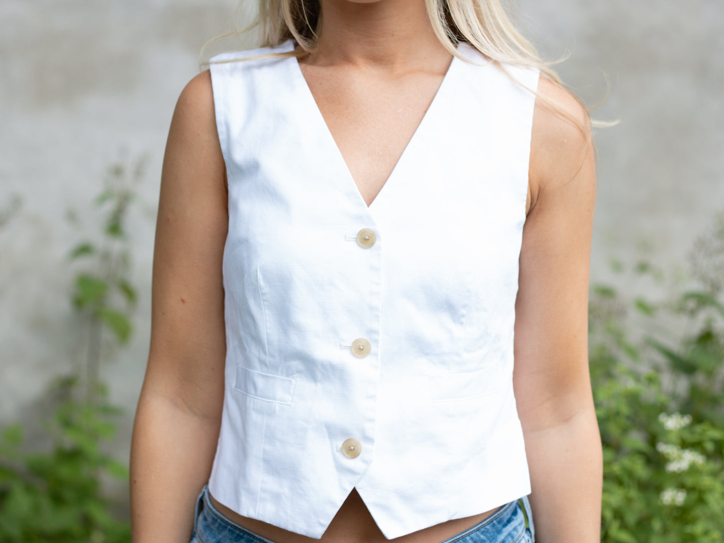 Juliet Button Up Vest