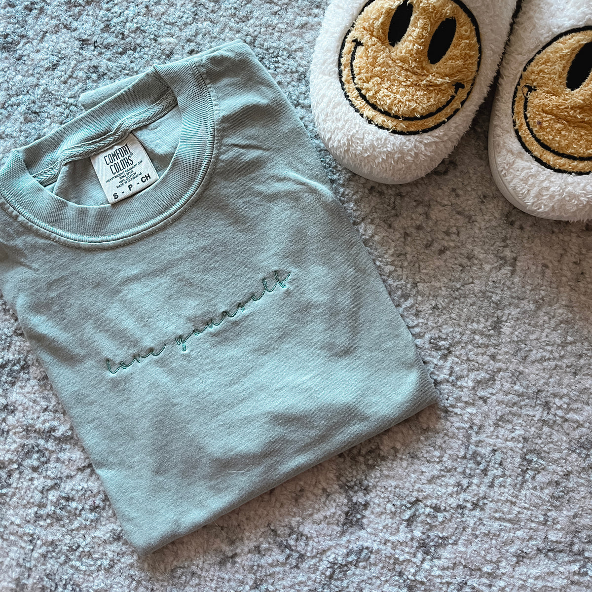 Love Yourself Embroidered T-shirt
