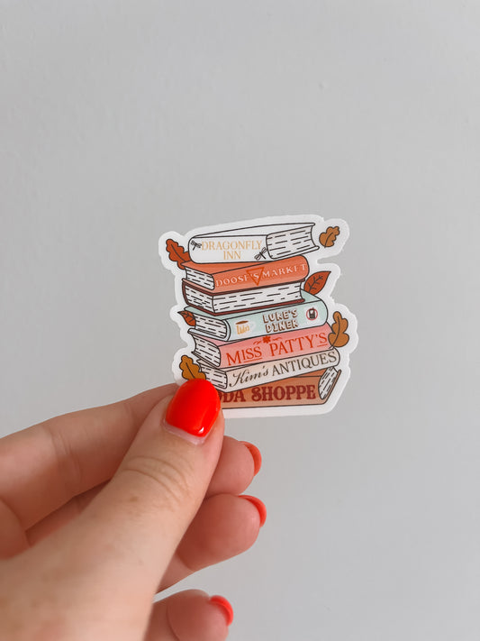 Stars Hollow Stack Sticker