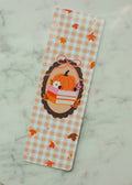 Coquette Pumpkin Bookmark