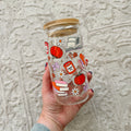 Cozy Autumn Can Glass
