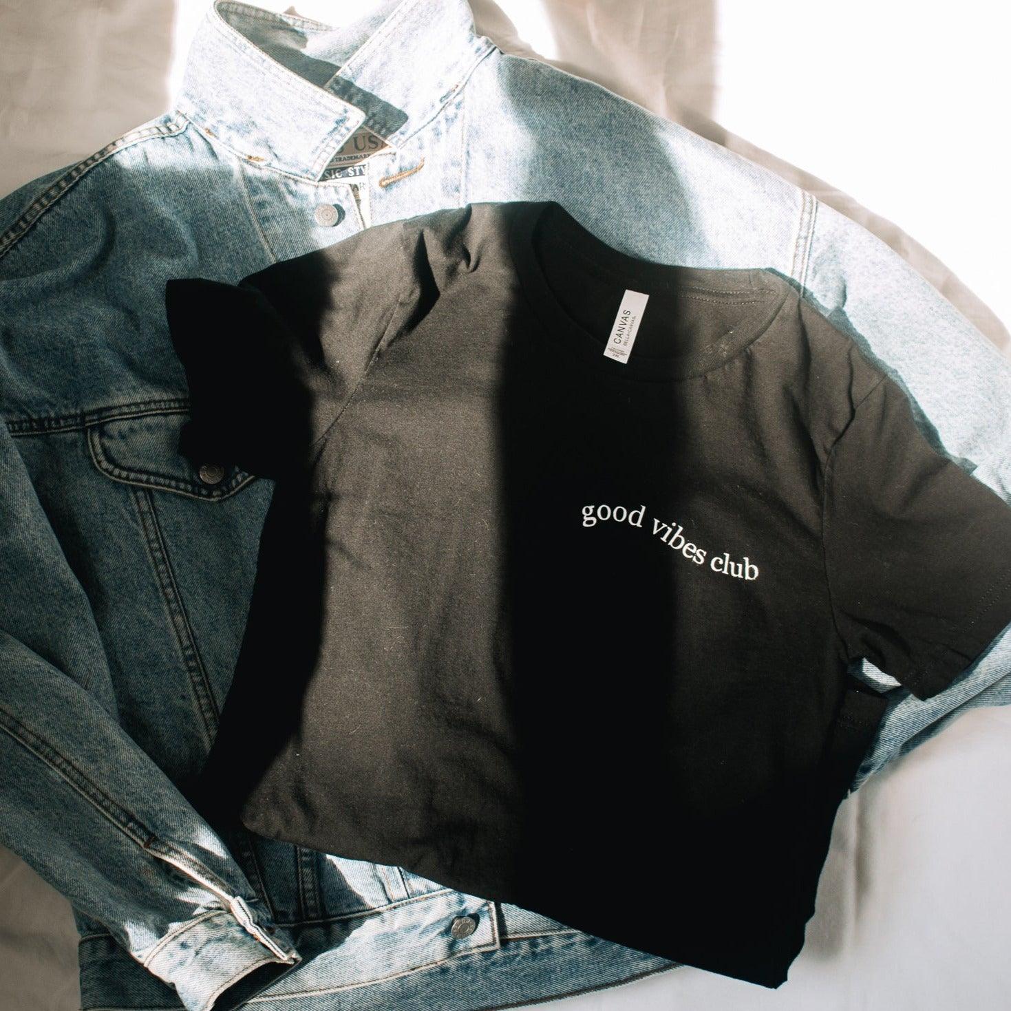Good Vibes Club T-shirt - Leah Carolyn Designs