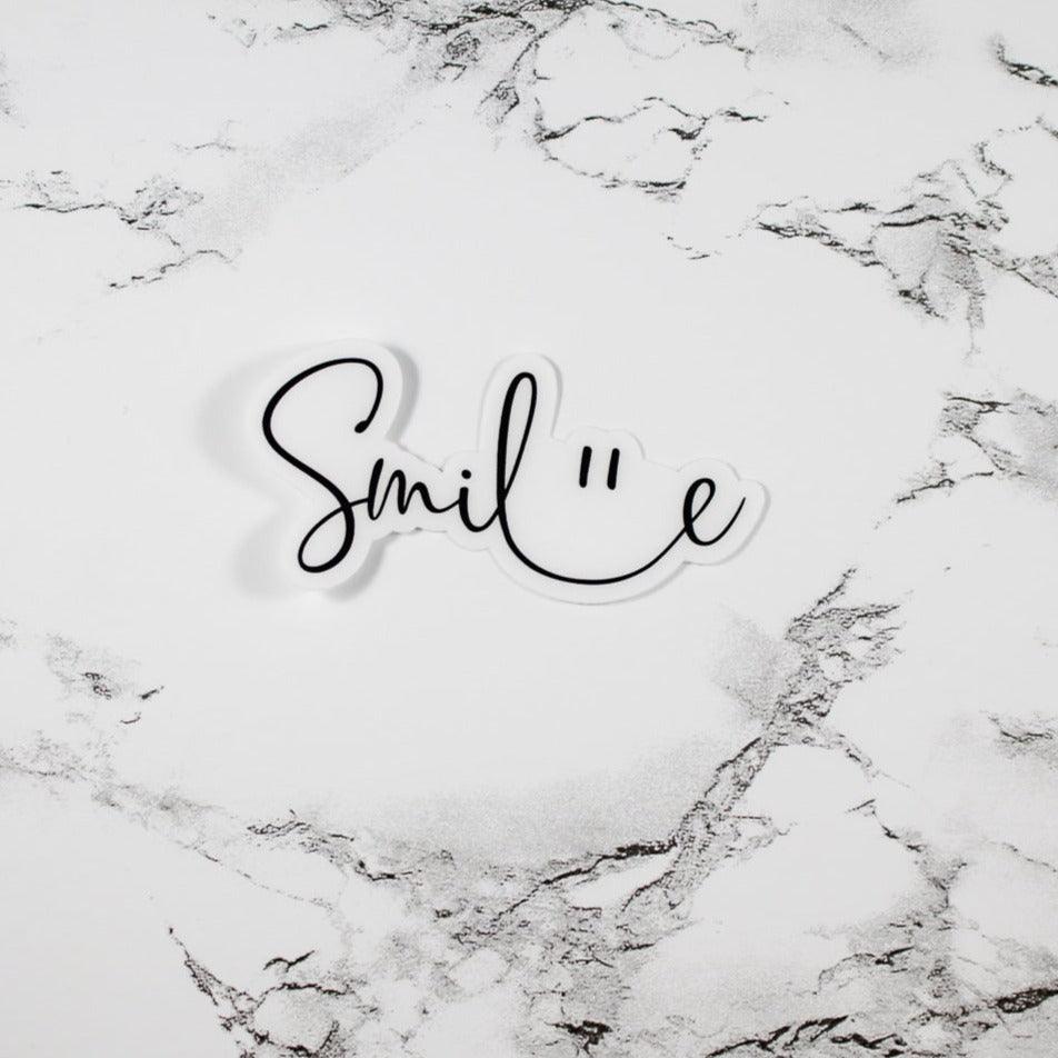 Smile Sticker - Leah Carolyn Designs